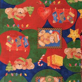 Saco para Presente Perol Encanto de Natal Colorido PT C/100