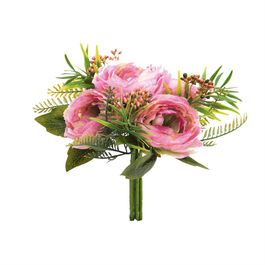 Buque Ranunculos Roc/Vrd (Flor Galho Perman) C/1 UN