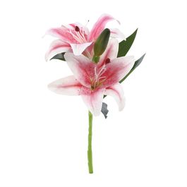 HASTE DE LÍRIO X2 39 CM - ROSA