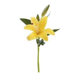 HASTE DE LÍRIO X1 39 CM - AMARELO