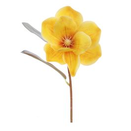 HASTE DE MAGNÓLIA X1 30 CM - AMARELO