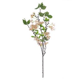 HASTE DE FLOR DE CEREJEIRA X72 95 CM - BEGE