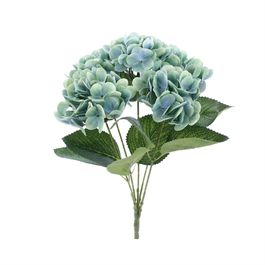 BUQUÊ HORTÊNSIA 3D X150 41 CM - VERDE CLARO