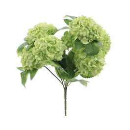 BUQUÊ DE HORTÊNSIAS 33 CM - AMARELO