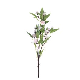 HASTE COM MINI FLORES 83 CM - ROSA