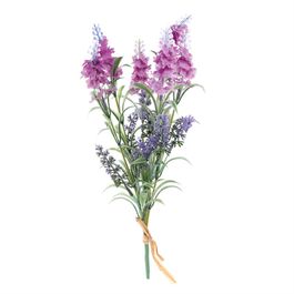BUQUÊ DE LAVANDA ROXO X6 34 CM - LILÁS