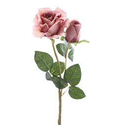 HASTE DE ROSA X2 65 CM - ROSA