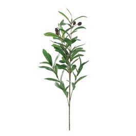HASTE COM FOLHAS DE OLIVEIRA X67 85 CM - VERDE