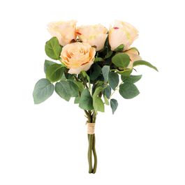 BUQUE DE ROSAS X6 40 CM - CHAMPAGNE