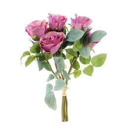 BUQUE DE ROSAS X6 40 CM - ROSA CLARO