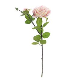 HASTE COM ROSAS X2 62 CM - ROSA CLARO