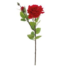 HASTE COM ROSAS X2 62 CM - VERMELHO