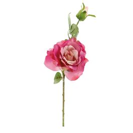 HASTE DE ROSAS X2 43 CM - ROSA