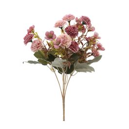 BUQUÊ DE CRAVOS X5 29 CM - ROSA