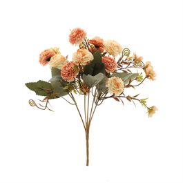 BUQUÊ DE CRAVOS X5 29 CM - CHAMPAGNE