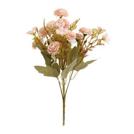 BUQUÊ DE CRAVOS X5 29 CM - ROSA