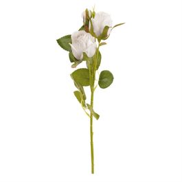 HASTE DE ROSAS X3 41 CM - BRANCO