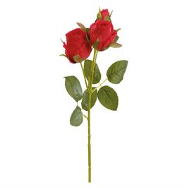 HASTE DE ROSAS X3 41 CM - VERMELHO
