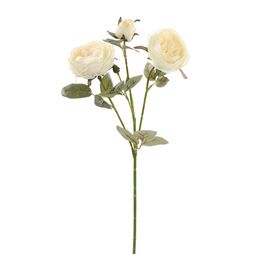 HASTE DE ROSAS X3 60 CM - BRANCO
