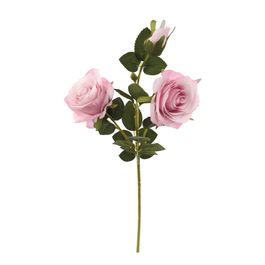 HASTE DE ROSAS X3 54 CM - ROSA