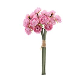 RAMALHETE DE MINI ROSAS X19 32 CM - ROSA