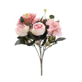 BUQUÊ DE ROSAS - ROSA CLARO