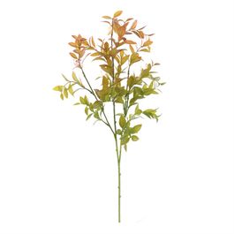 PICK DE FOLHAGENS - VERDE E MARROM