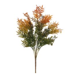 PICK DE FOLHAGENS - VERDE E MARROM