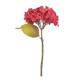 Haste Hortênsia 34cm - Vermelho Outono