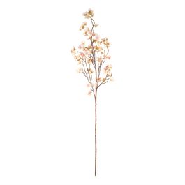 Haste Mini Flores Toque Real 100cm - Rosa