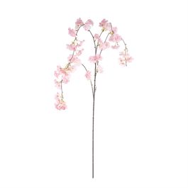 Galho Pendente Cerejeira Toque Real 136cm - Rosa Claro