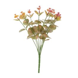 Buque Eucalipto 32cm - Verde / Laranja