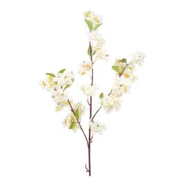 Galho Pendente Cerejeira Toque Real 60cm - Off White