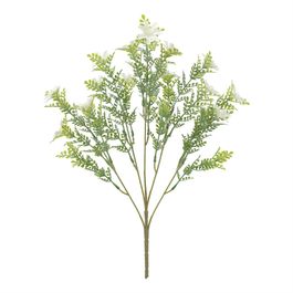 Buque Flores 44cm - Branco