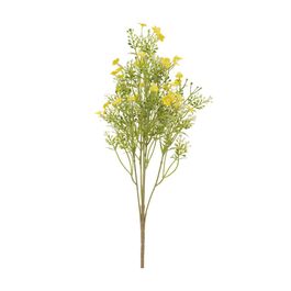 Buque Mini Flores 42cm - Amarelo