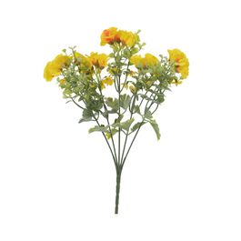 Buque Mini Flores 34cm - Amarelo