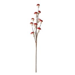 Galho De Cogumelos 65cm - Vermelho