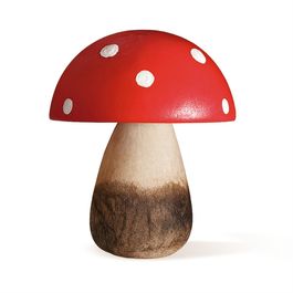 Cogumelos 9cm - Vermelho