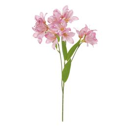 Haste Lírio X16 54cm - Rosa Claro