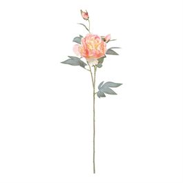 Haste Peônia X3 72cm - Rosa