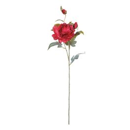 Haste Peônia X3 72cm - Vermelho Outono