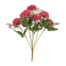 Buque Mini Crisantemo X7 34cm - Rosa Velho