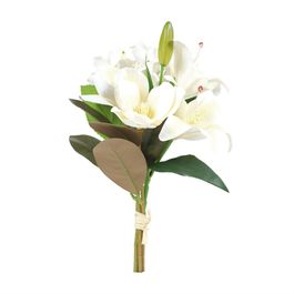 Flores Ramalhete X5 39cm - Off White