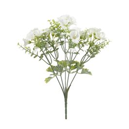 Buque Mini Flores 34cm - Branco