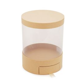 Caixa Red Com Gaveta Liso Kraft