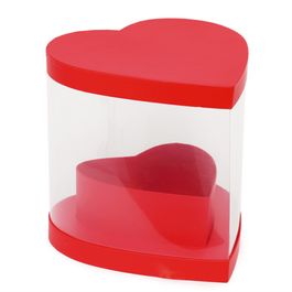 Caixa Coração Liso Vermelho
