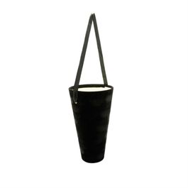 Caixa Cilíndrica Liso Preto