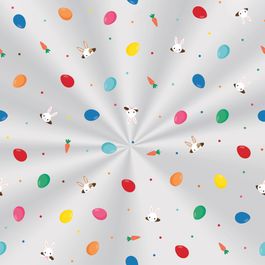 Saco Transparente Coelhinho Sai Da Toca Colorido