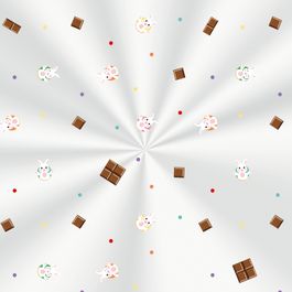 Saco Adesivado Decorado Felicita