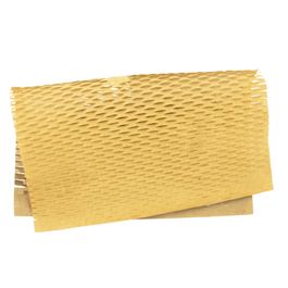 Papel Colmeia Liso Amarelo